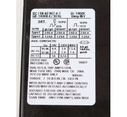 RELAY  3-POLE  45-63 AMP  30KW  600VAC  24VDC