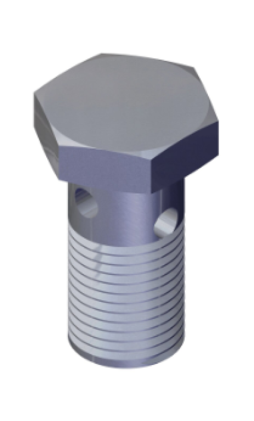 KOMATSU BANJO SCREW CONNECTOR FOR 5.9L B ENGINE