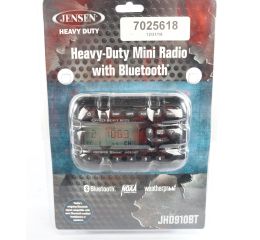 RADIO: MINI WEATHERPROOF AM/FM W/BLUETOOTH