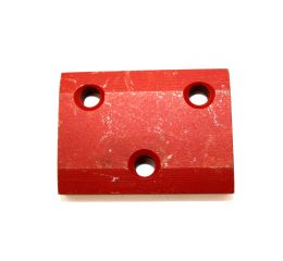 BAR FLAT A36 OUTRIGGER PAD 1/2 X 2 IN