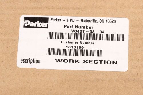 PARKER VO40 WORK SECT