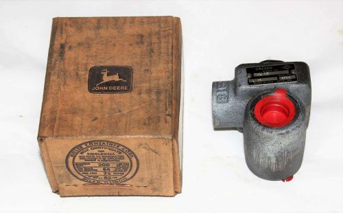 JOHN DEERE RELIEF VALVE 3000 MAX PSI