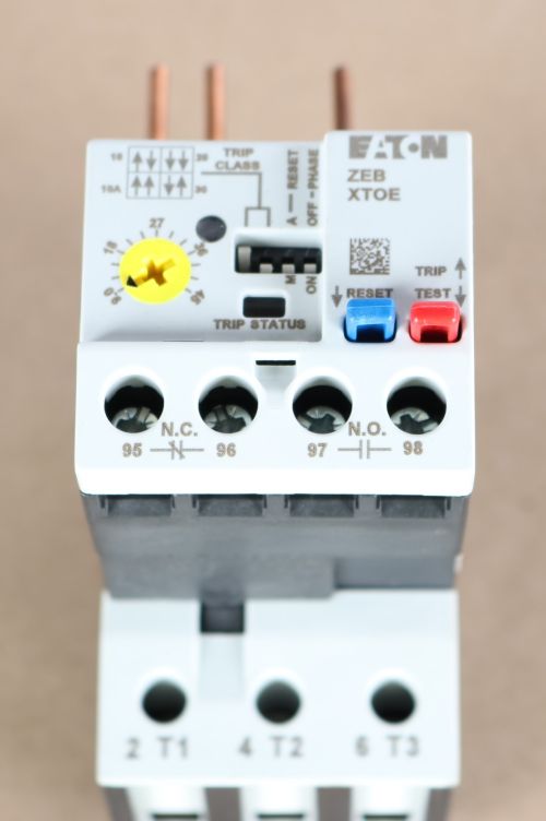 EATON ELECTRICAL - CUTLER HAMMER OVERLOAD RELAY - ADJUSTABLE 9-45 AMP