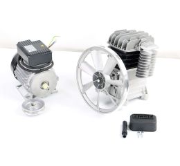 KIT_ AIR COMP PUMP NS11 W/PULLEY + ELECT MOTOR 2HP
