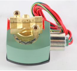 SOLENOID VALVE 1/4in NPT BRASS N.O. 120V FLOW