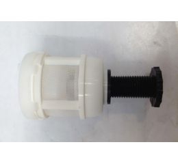INTERNAL FLOAT DRAIN: WHITE W/BLACK STEM