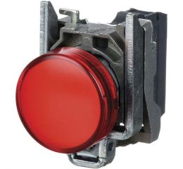 RED PILOT LIGHT PUSH BUTTON