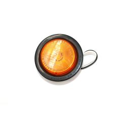 2.5 ROUND AMBER ROUND MARKER