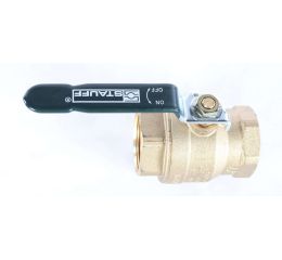 BALL VALVE 1-1/2in NPT BRASS 600WOG