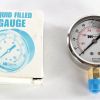 WEISS INSTRUMENTS LIQUID FILLED GUAGE 0-100psi