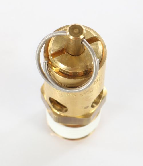 QUINCY COMPRESSOR SAFETY VALVE - SOFT SEAT 145psi 1/2\" NPT W/SEALANT