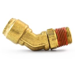 FITTING ELBOW MALE 45°SWL 3/8T 3/8P