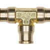 HALDEX FITTING T 1/4\" TUBE PUSH