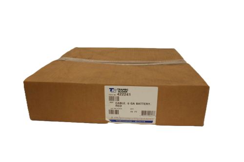 TRAMEC SLOAN CABLE BATTERY 6 GA RED ($/BOX)