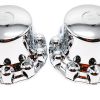 ALCOA KIT DRIVE AXLE CHROME HUB COVERS & TOOL