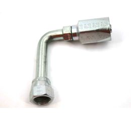 FITTING HYDRAULIC HOSE SWIVEL 90DEG TUBE ELBOW