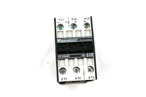 BENEDIKT & J�GER CONTACTOR: 3-POLE 24V COIL