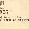 DURA SEAL X-100 Single Inside Cartridge 1.937in