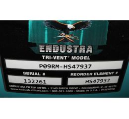 TRI-VENT FILTER SILENCER ASSEMBLY