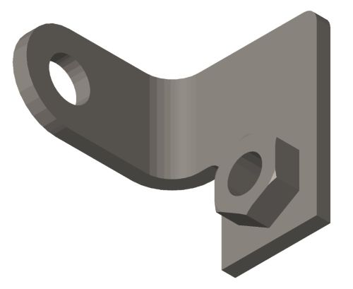 CUMMINS TUBE BRACE FOR N.C. AUTO 8.3L C ENGINE
