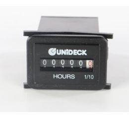 HOUR METER 10-80VDC SQUARE TYPE