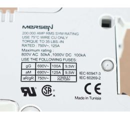 ULTRA SAFE FUSEHOLDER 2POLE FOR 22MMX58MM FUSES