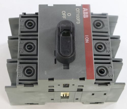 ABB DISCONNECT SWITCH 3PH  600VAC  100A 60HZ