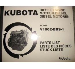 V1902 ENGINE PARTS MANUAL