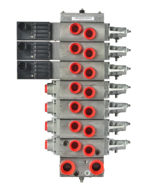DANFOSS HYDRAULIC CONTROL VALVE ASSEMBLY - 7-SECTION