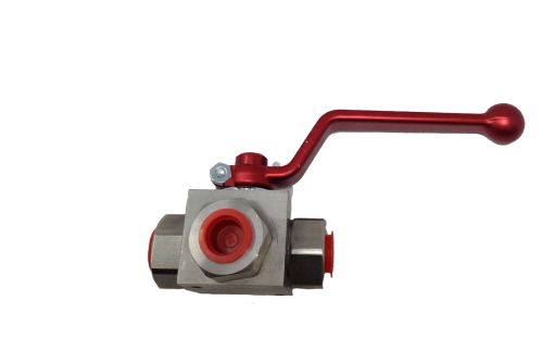 DMIC DELAWARE MFG INDUSTRIES CORP BALL VALVE: 3-WAY 3/8NPT 3000PSI