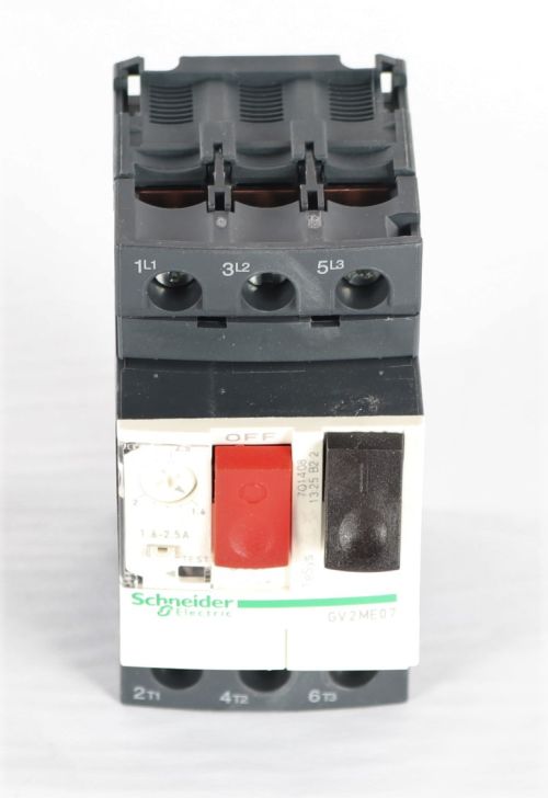 SCHNEIDER ELECTRIC CIRCUIT BREAKER - ADJUSTABLE 1.6-2.5A 3P