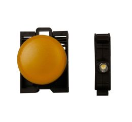 SWITCH ACTUATOR  INDICATING LIGHT - YELLOW  WHITE