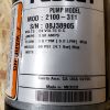 LEEBOY SPRAY DOWN PUMP - 24VDC 1.6gpm 60psi DIAPHRAGM