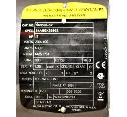 ELECTRIC MOTOR 0.5HP 230/400V 50Hz 56C 3PH