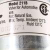 IRON WING SALES  INVENTORY SOLENOID VALVE -CNG - ADVANCED FUEL COMPONENTS