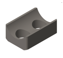 RETAINING CLAMP FOR N.C 8.3L C ENGINE