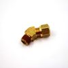 PARKER FITTING PIPE MALE CONNECTOR 45DEG ELBOW NTA BRASS