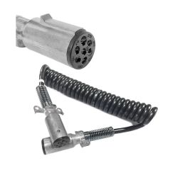 15ft PERMACOIL WIRE HARNESS - METAL PLUGS