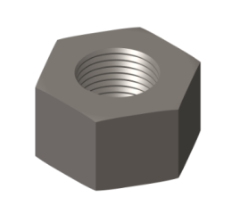 HEAVY HEXAGON NUT FOR BS3 AUTO 5.9L B ENGINE.