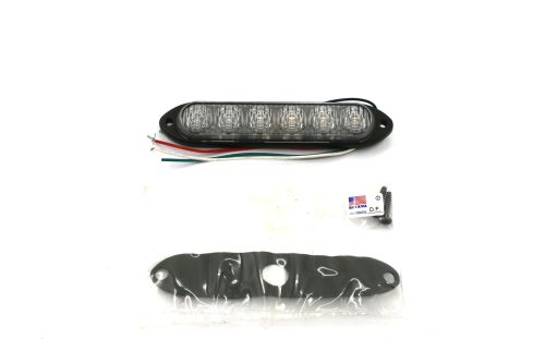 GROTE EMERG LIGHT AMBER/GREEN LED 6
