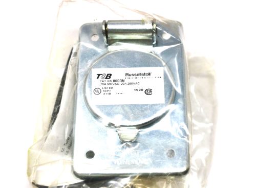 THOMAS & BETTS RECEPTACLE 2POLE 3WIRE 10A 600VAC 20A 250VAC
