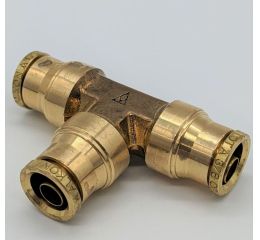 FITTING UNION T 3/8T DOT PUS