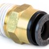 TRAMEC SLOAN FITTING CONNECTOR MALE 5/32T 1/4P PUSH COMP