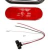 TRUCK-LITE OVAL STOP/TURN/TAIL BLACK GROMMET MOUNT PL-3 12V