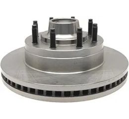 FRONT DISC BRAKE ROTOR AND HUB ASSEMBLY