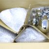 UNITED PACIFIC CHROME 5 ON 4-1/2\" WHEEL HUB COVER (SET OF 4)