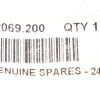 NIDEC MOTORS & ACTUATORS WIPER MOTOR 24V MOTOR W/ARMS
