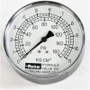 PARKER HYDRAULIC VALVE PRESSURE GAUGE 160 PSI  KG CM2