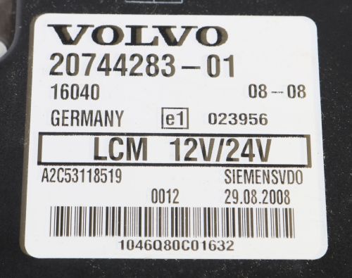 VOLVO CONTROL UNIT LCM 12V/24V
