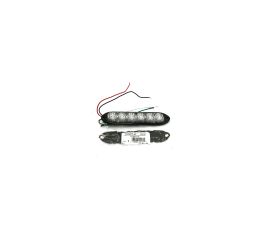 EMERG LIGHT AMBER/CLEAR LED